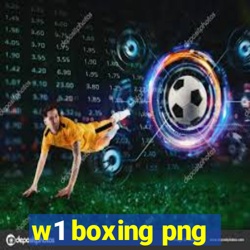 w1 boxing png